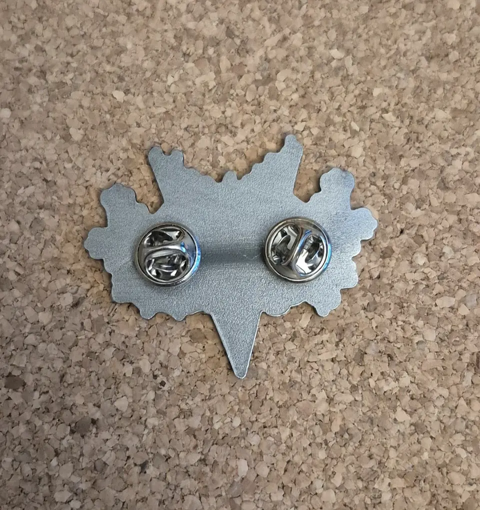 Pin Dark Funeral - Metal Logo (Double Clutch) 3