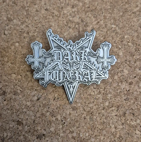 Pin Dark Funeral - Metal Logo (Double Clutch)