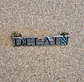 Pin Delain - Metal Logo (Double Clutch) - thumbnail 2