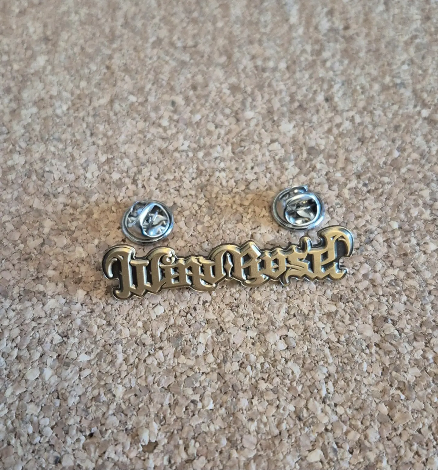 Pin Wind Rose - Dwarven Hammer Logo (Double Clutch) 2