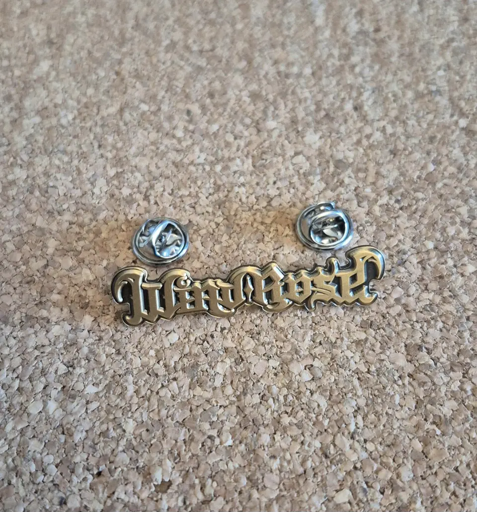 Pin Wind Rose - Dwarven Hammer Logo (Double Clutch) 2