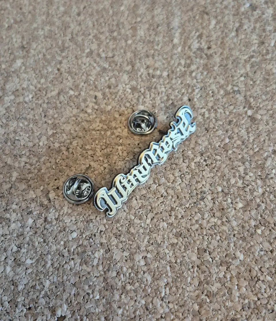 Pin Wind Rose - Dwarven Hammer Logo (Double Clutch) 1