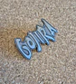 ​Pin Gojira - Metal Logo Silver Edition (Double Clutch) - thumbnail 1