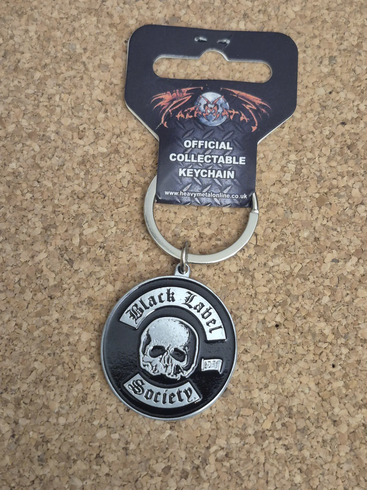 Porta-chaves Black Label Society - Skulls (Razamataz) 1