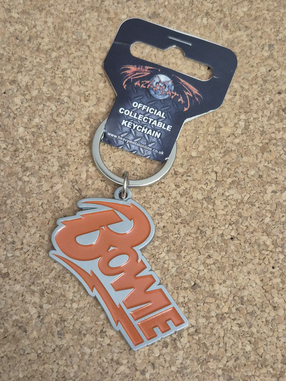 Porta-chaves David Bowie - Flash Logo (Razamataz) 1