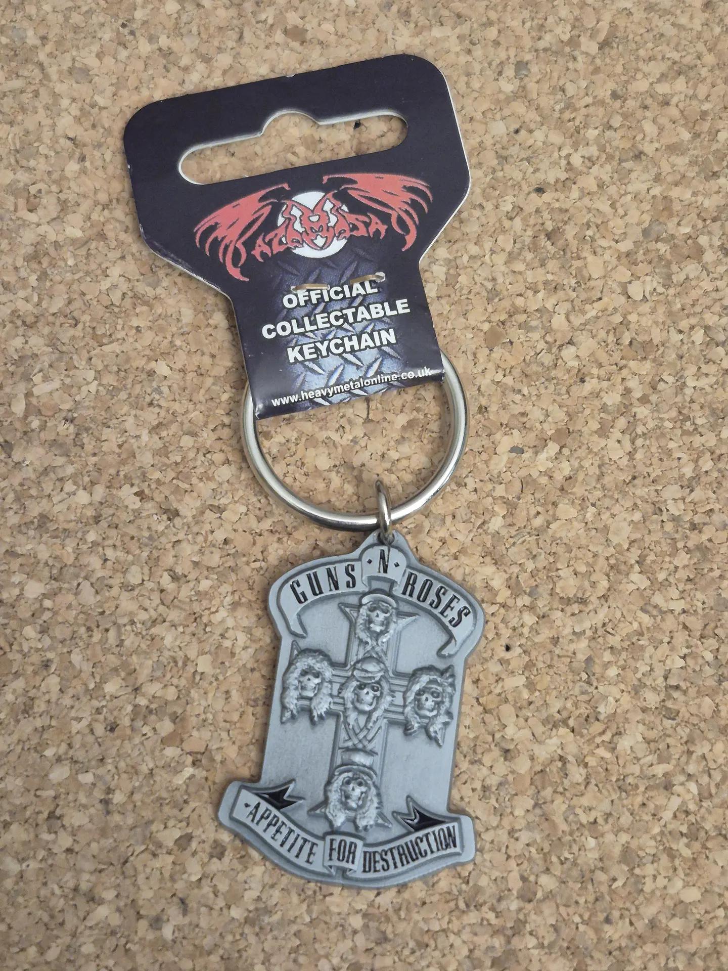 Porta-chaves Guns N' Roses - Appetite For Destruction (Razamataz) 1