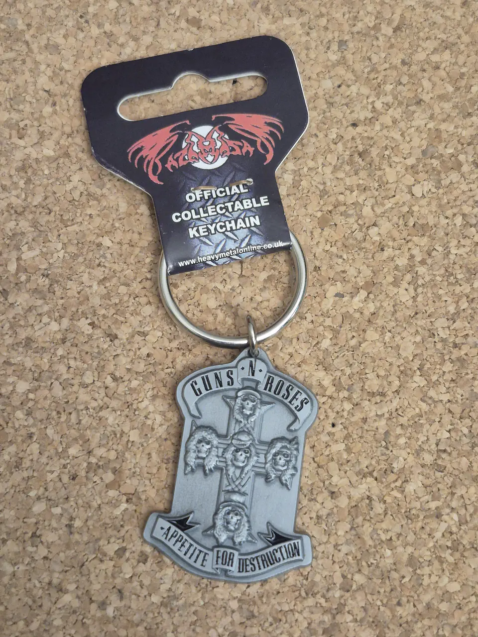 Porta-chaves Guns N' Roses - Appetite For Destruction (Razamataz) 1