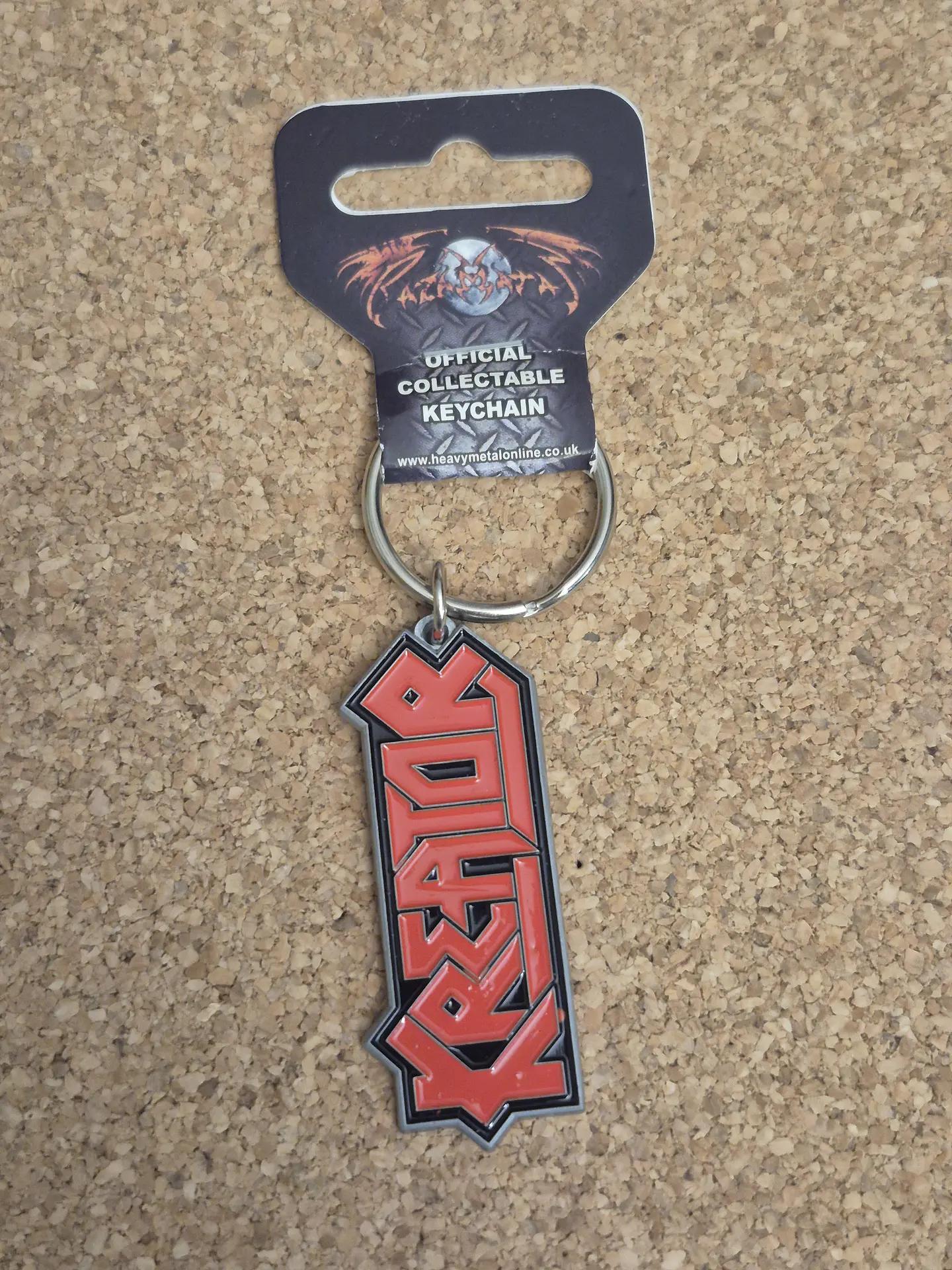 Porta-chaves Kreator - Classic Logo (Razamataz) 1