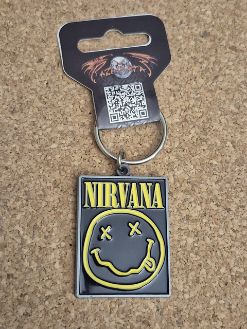 Porta-chaves Nirvana - Smiley Logo (Razamataz)