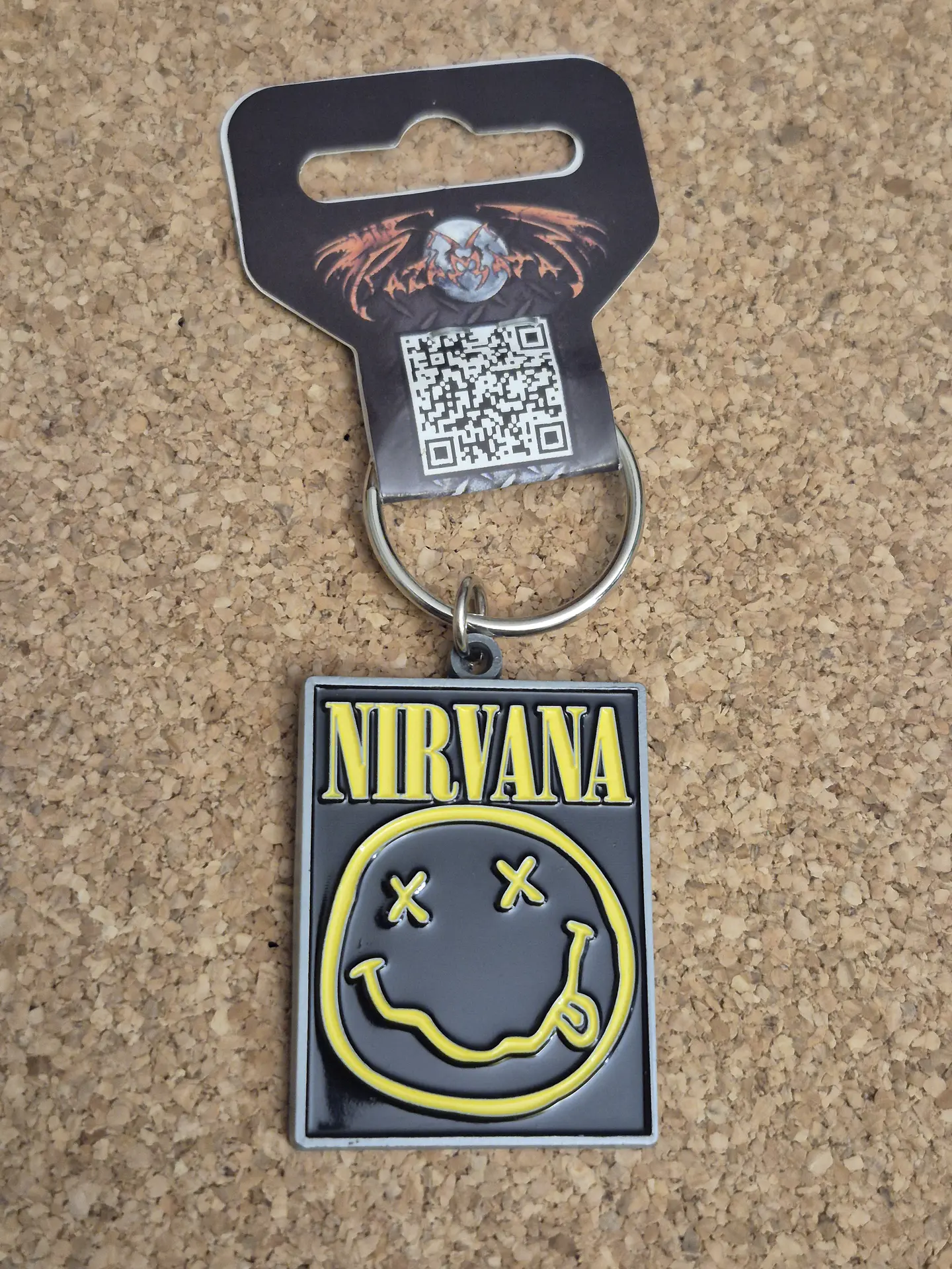 Porta-chaves Nirvana - Smiley Logo (Razamataz) 1