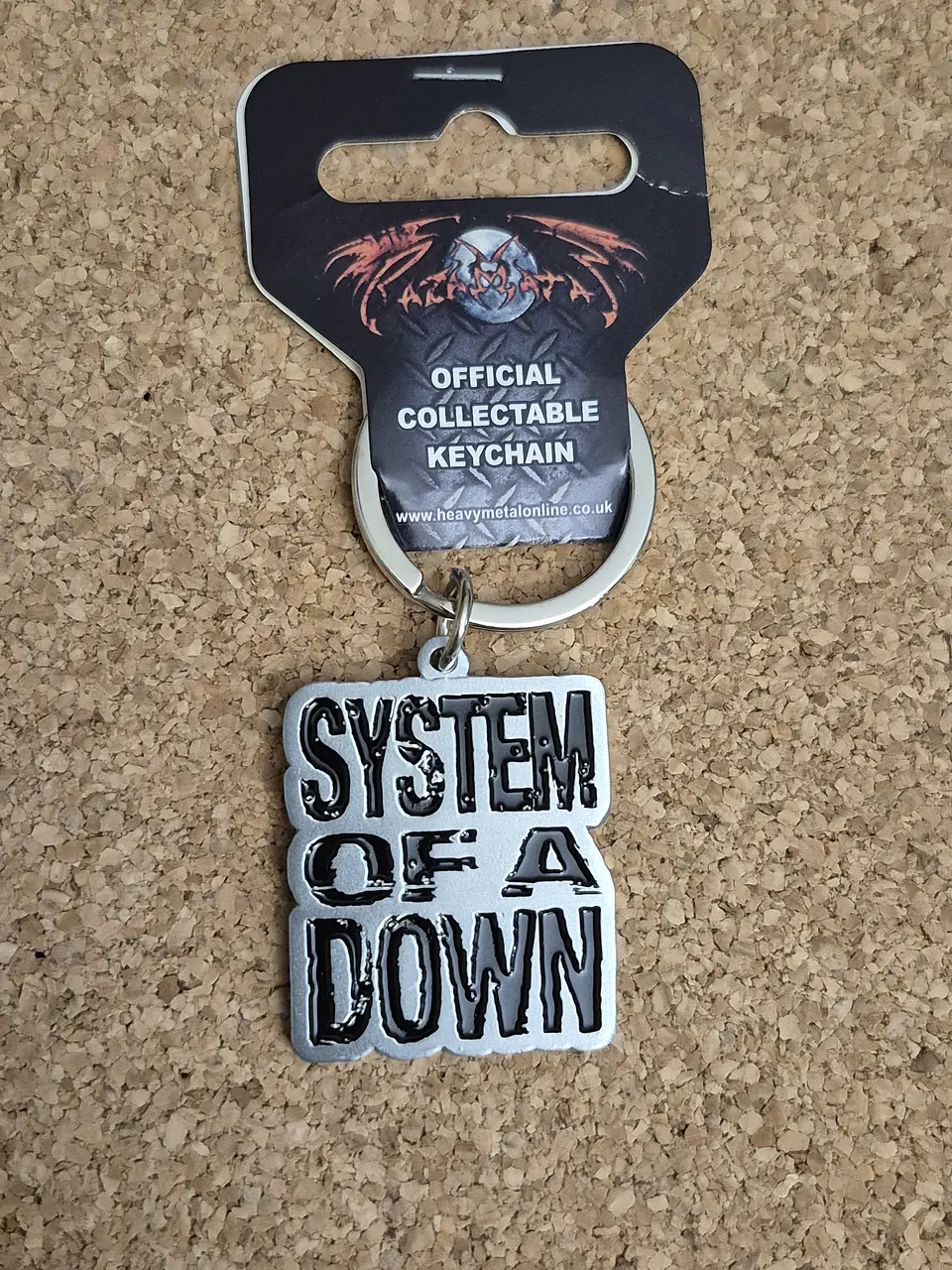 Porta-chaves System of a Down - Block Logo (Razamataz) 1