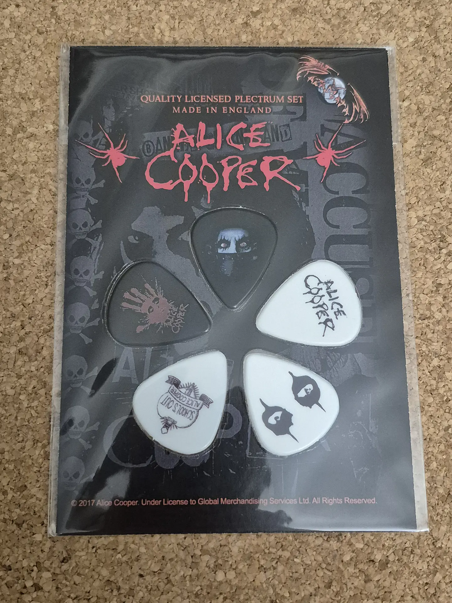 Alice Cooper - Plectrum Set 