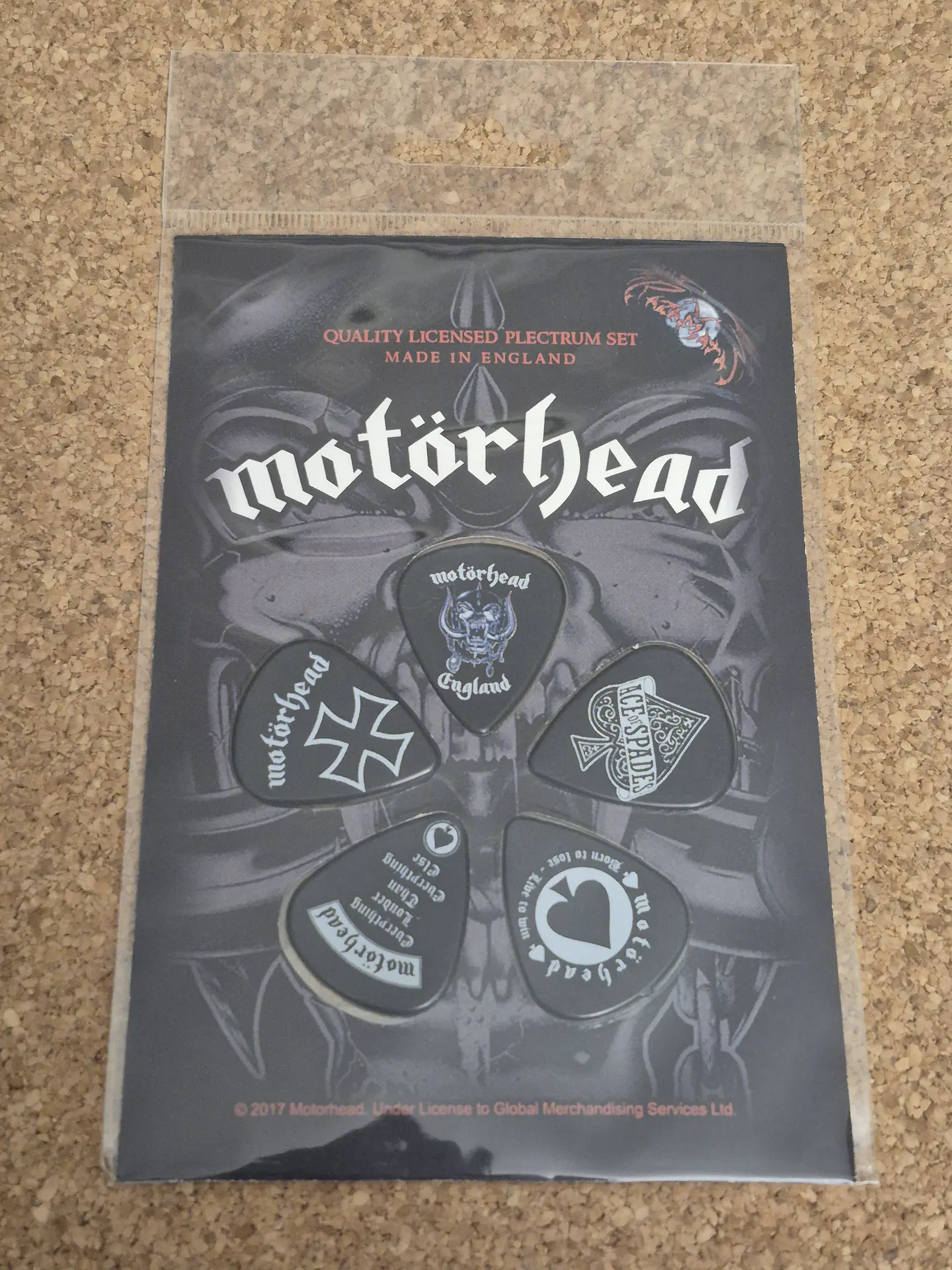 Motörhead - Plectrum Set 
