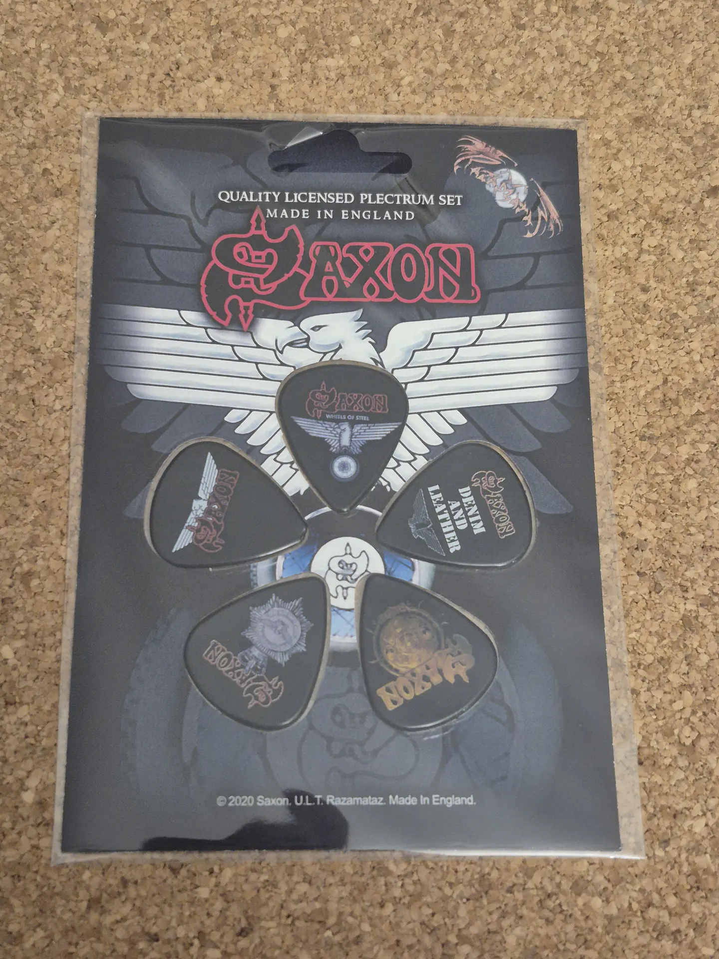 Saxon - Plectrum Set 