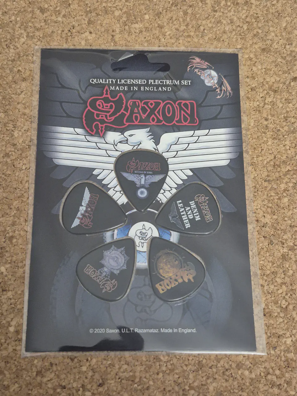 Saxon - Plectrum Set 