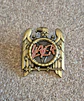 Pin Slayer - Metal Pin Eagle Logo (Double Clutch - Gold Edition) - Thumbnail 1