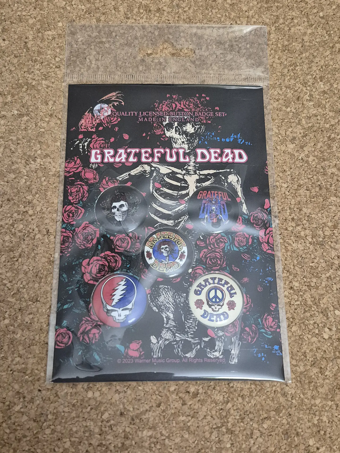 Grateful Dead - Badge Set Oficial (Pack de 5 Pins) 1