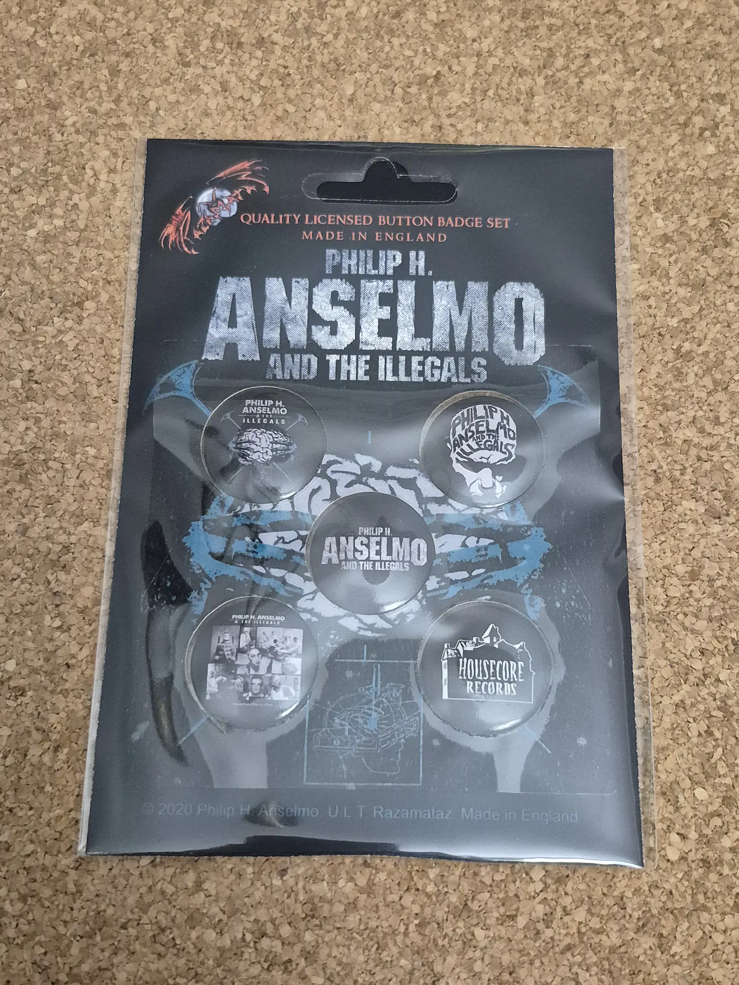 Philip H. Anselmo and The Illegals - Badge Set Oficial (Pack de 5 Pins) 1