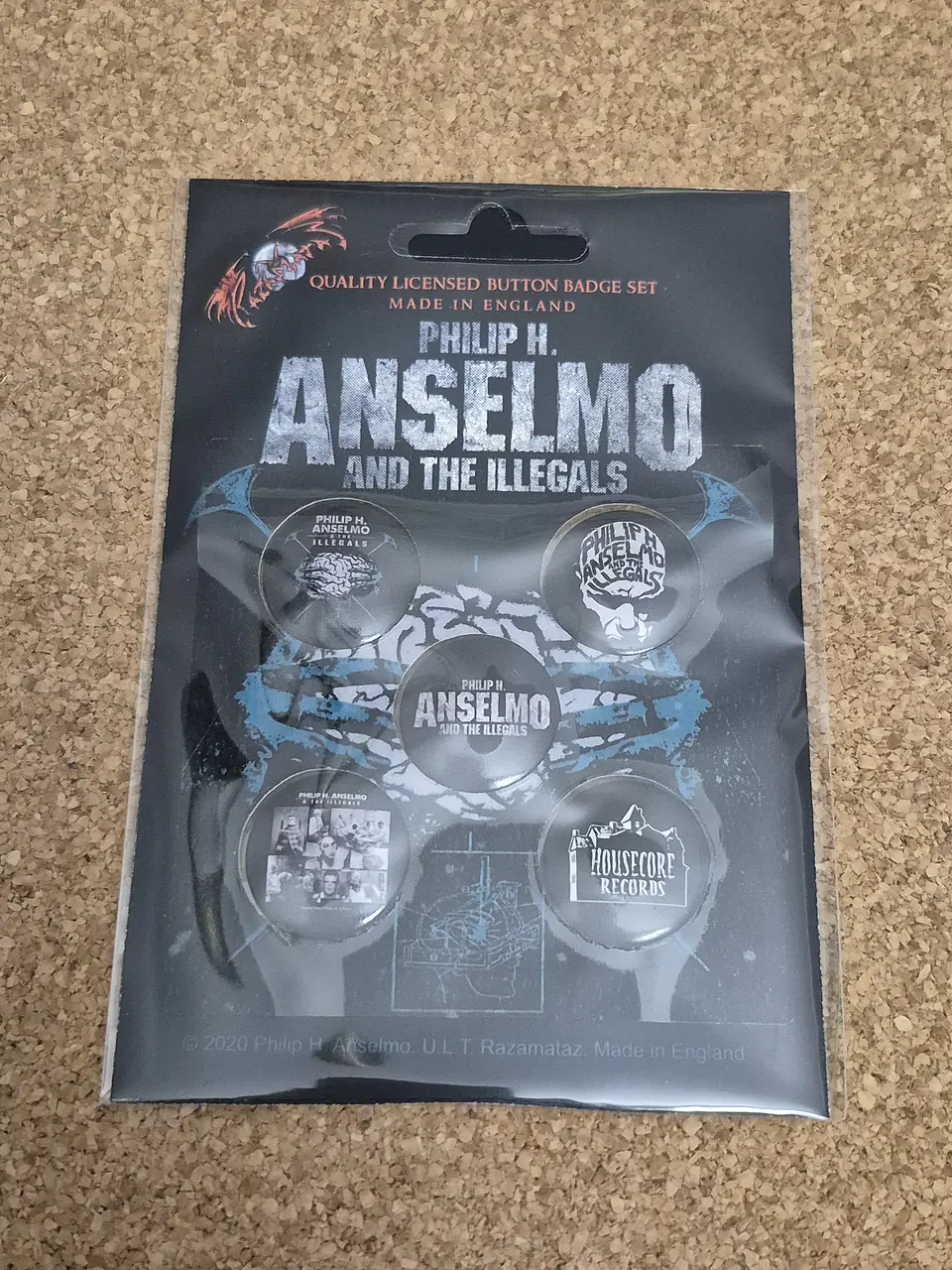 Philip H. Anselmo and The Illegals - Badge Set Oficial (Pack de 5 Pins) 1