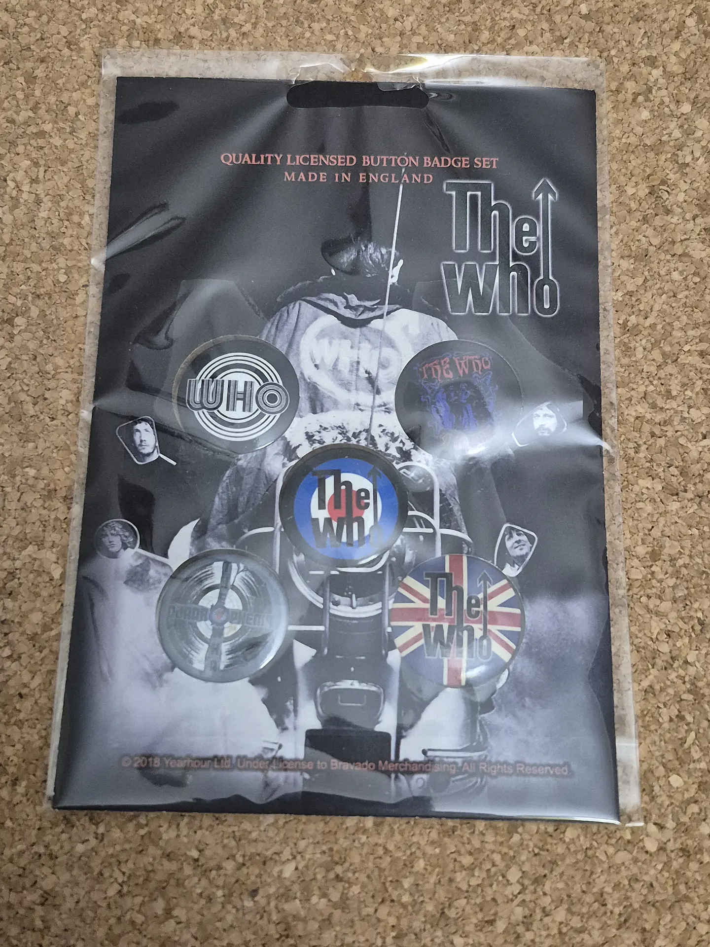 The Who - Badge Set Oficial (Pack de 5 Pins) 1