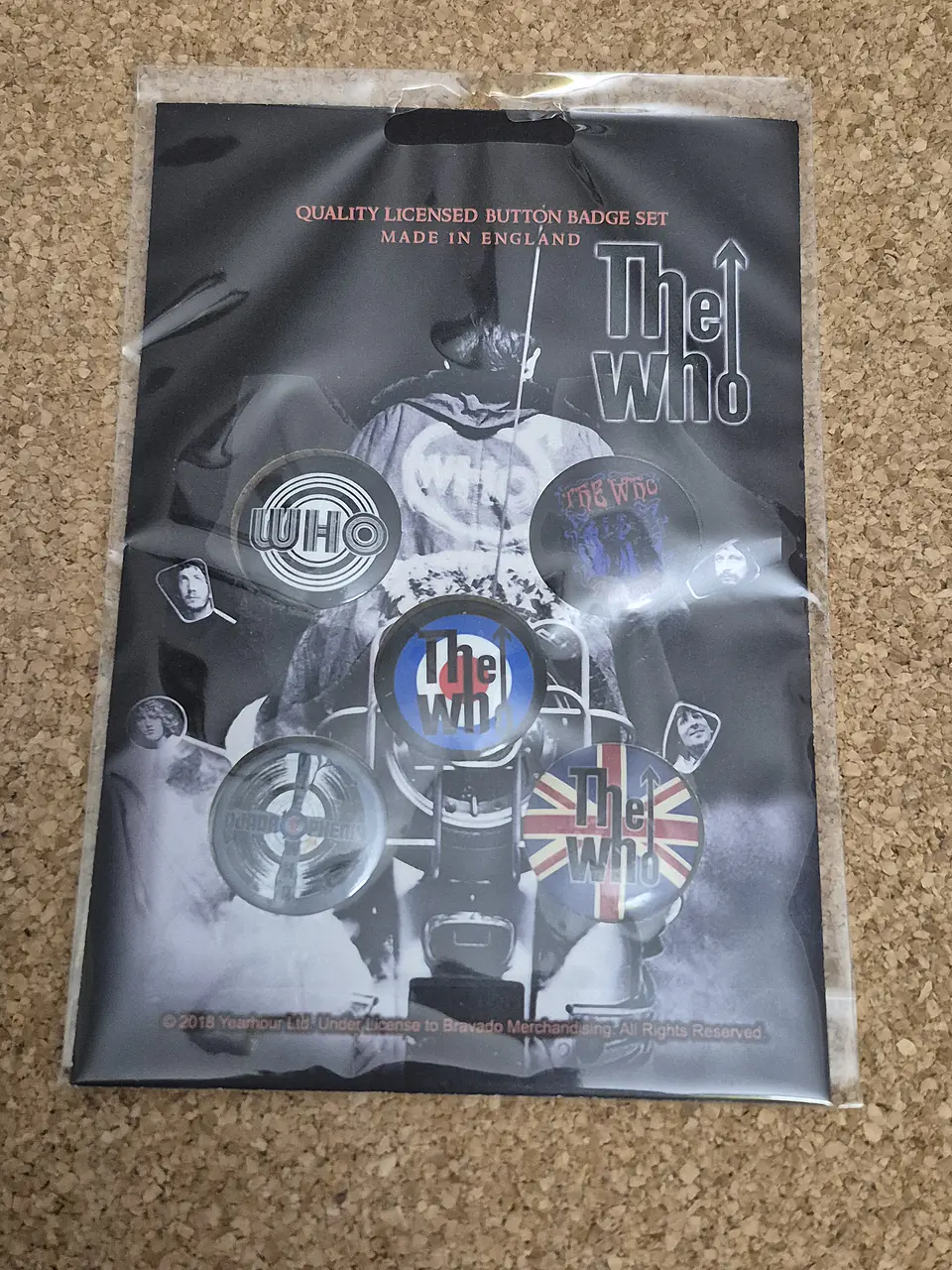 The Who - Badge Set Oficial (Pack de 5 Pins) 1