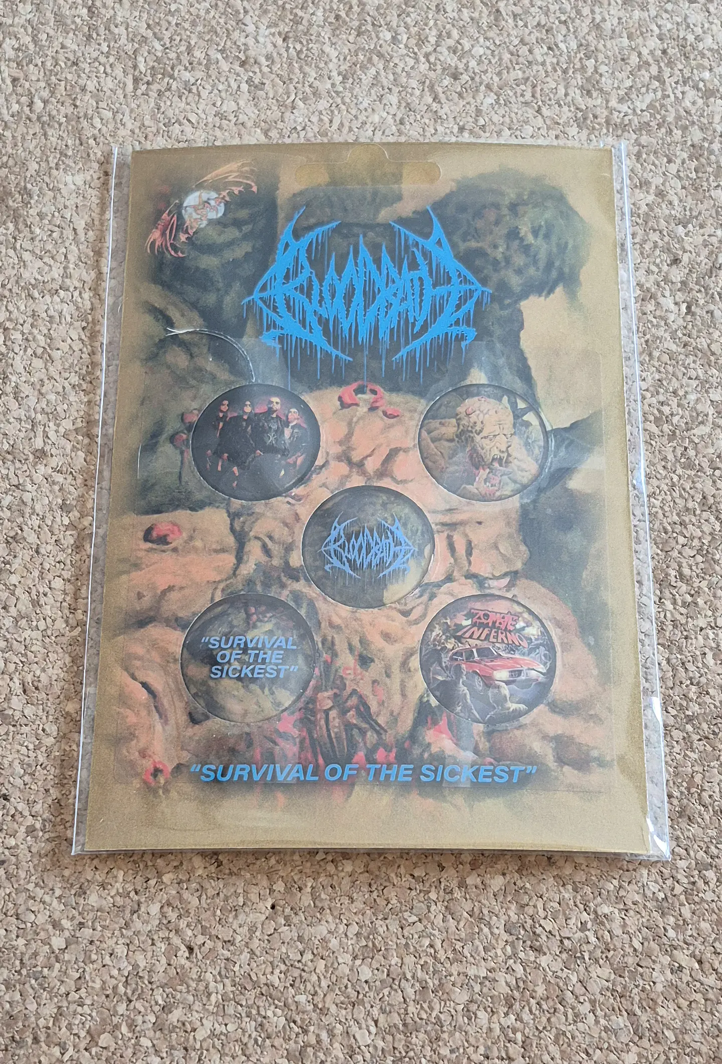 Bloodbath - Badge Set Oficial 