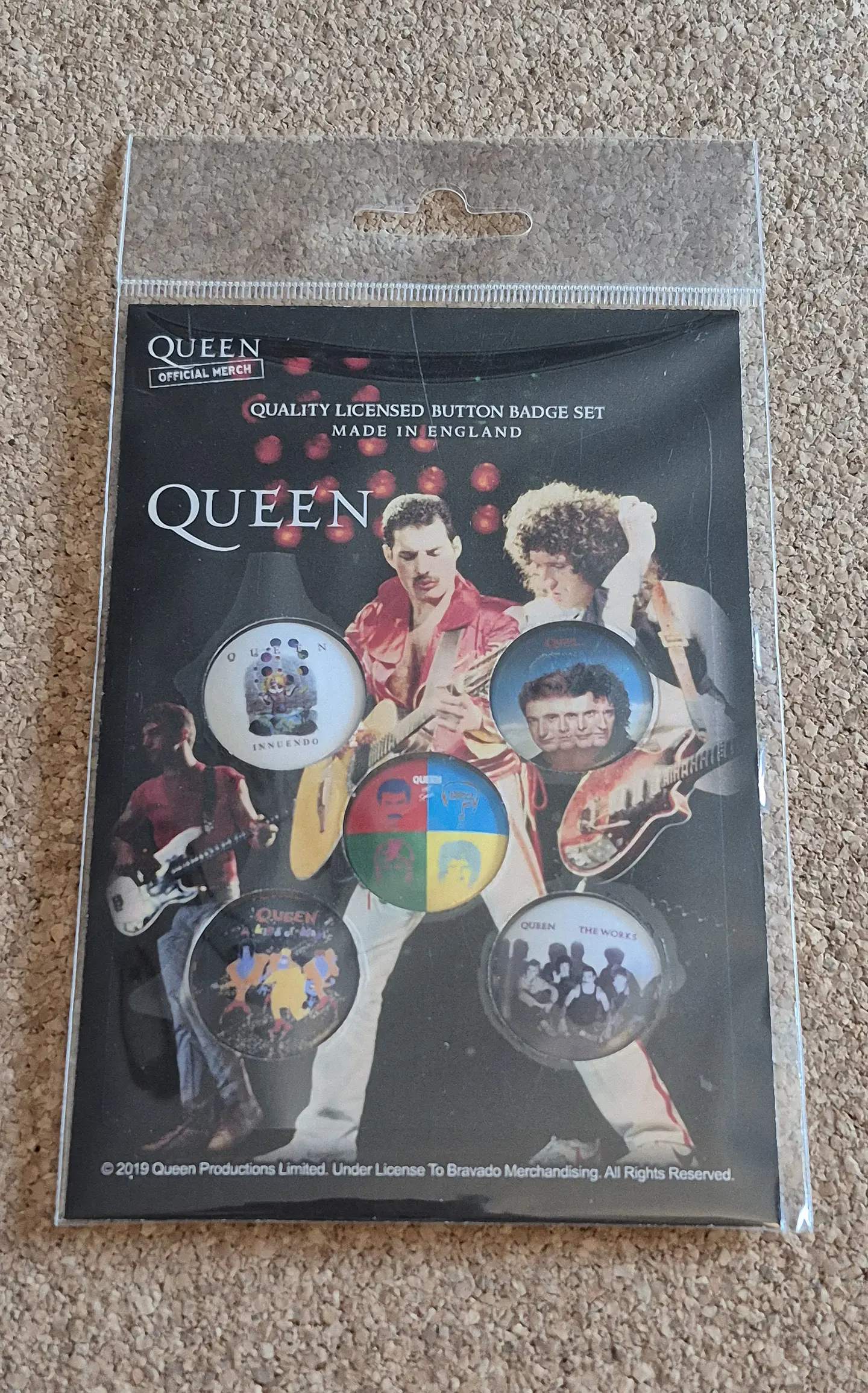 ​Queen - Badge Set Oficial 