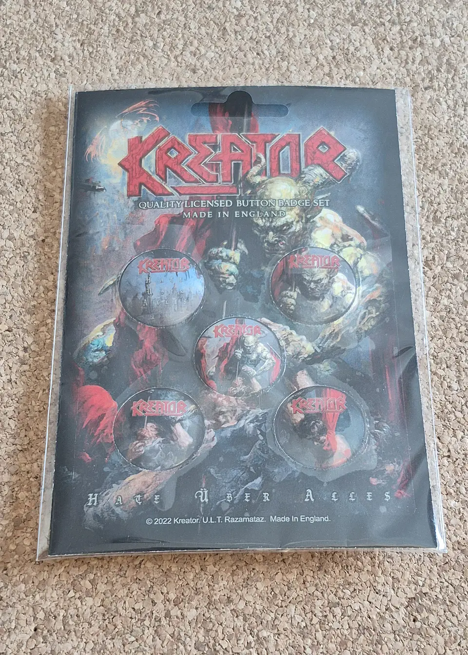 ​Kreator - Badge Set Oficial 
