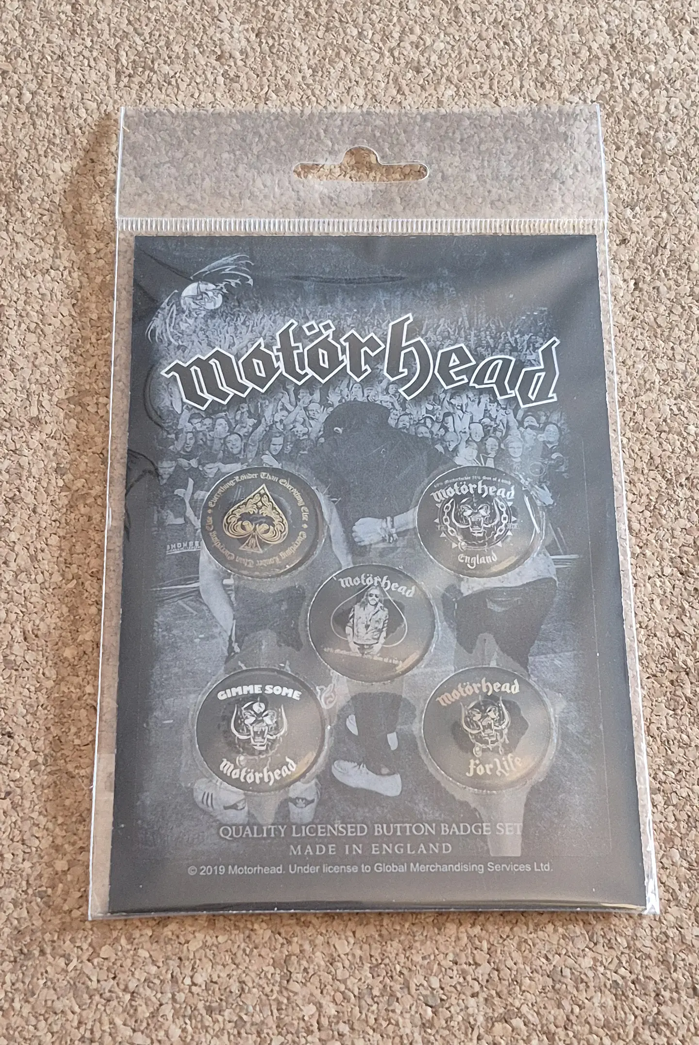 ​Motörhead - Badge Set Oficial (Pack de 5 Pins) 1