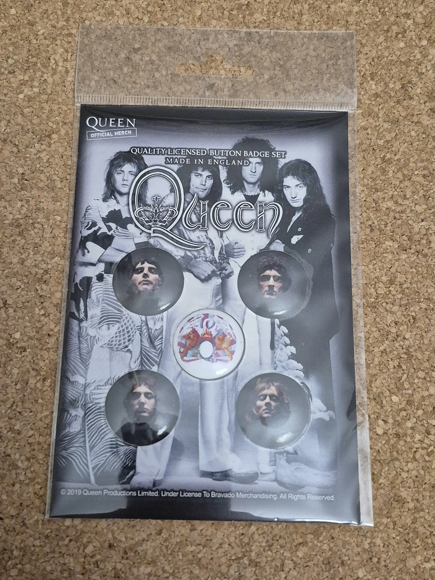 ​Queen - Badge Set Oficial 