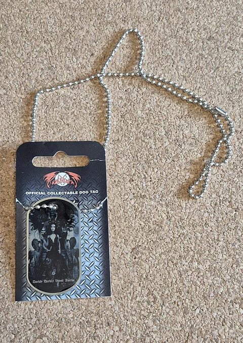 Colar Dog Tag Cradle of Filth - Darkly, Darkly, Venus Aversa (Official)