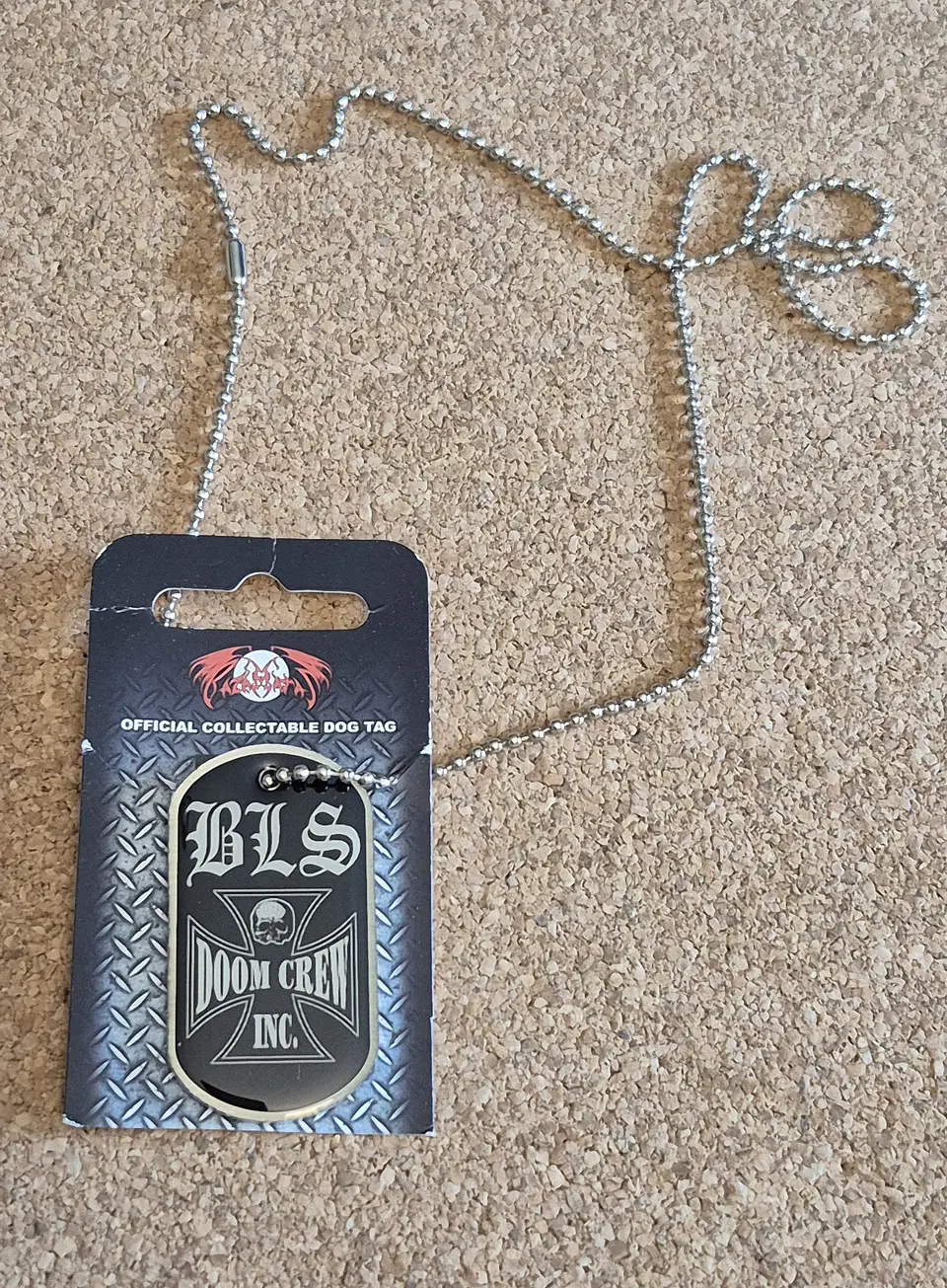 Colar Dog Tag Black Label Society - Doom Crew Inc. (Official) 1