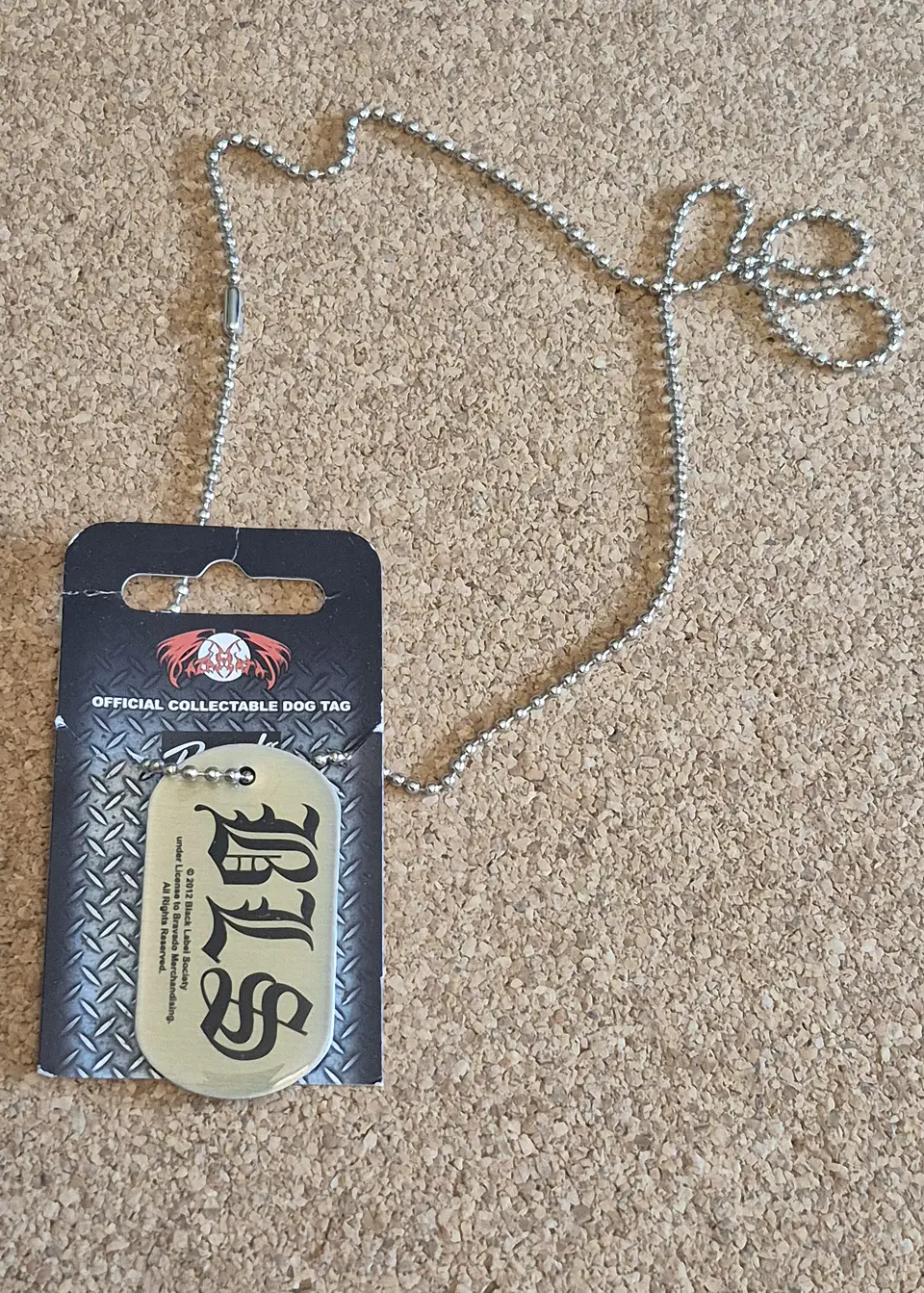 Colar Dog Tag Black Label Society - Doom Crew Inc. (Official) 2