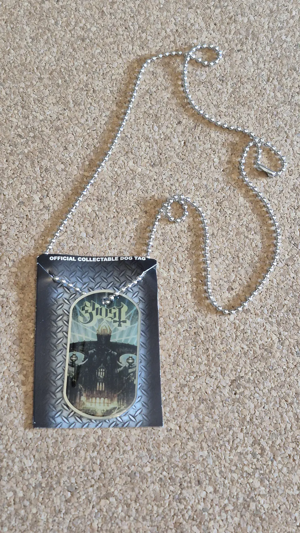 Colar Dog Tag Ghost - Meliora Era (Official) 1