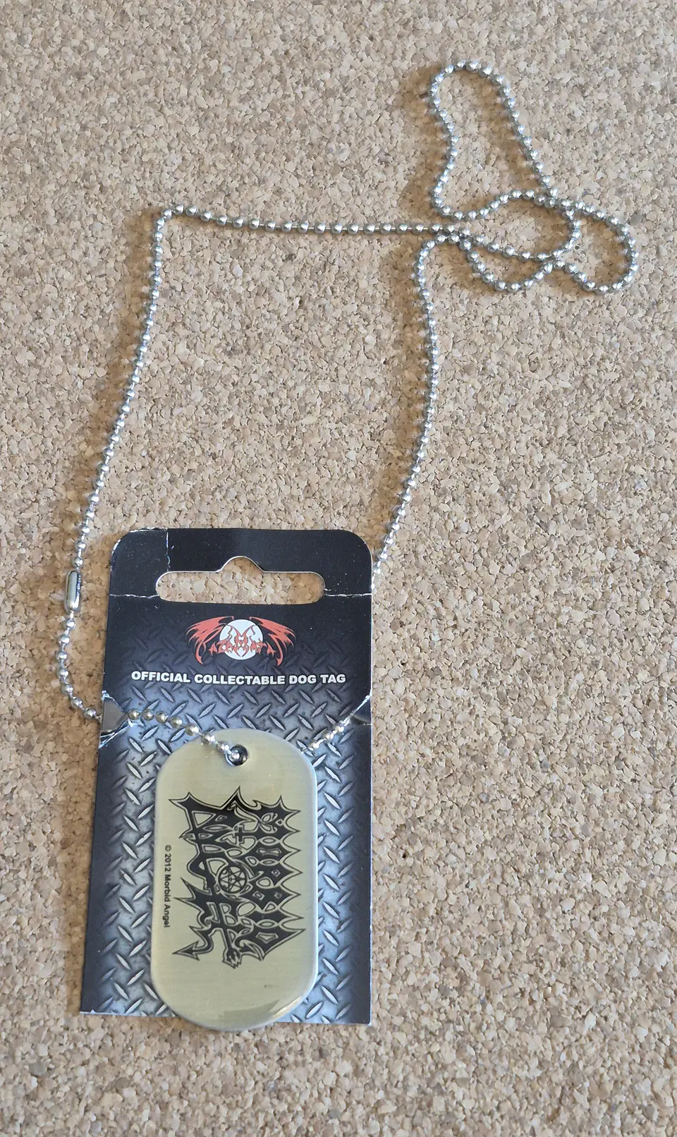 Colar Dog Tag Morbid Angel - Blessed are the Sick (Official) 2
