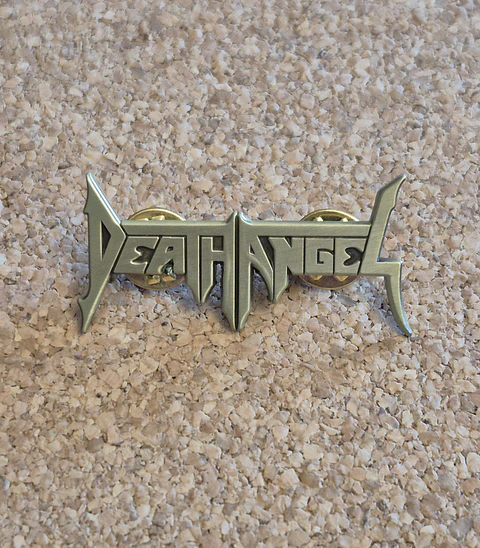 Pin Death Angel - Classic Logo (Gold Edition / Double Clutch)
