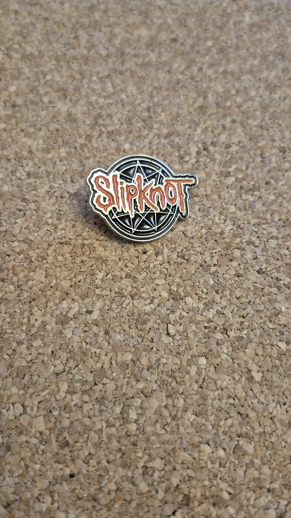 Pin Slipknot - Red Logo (Single Metal Clutch) 1