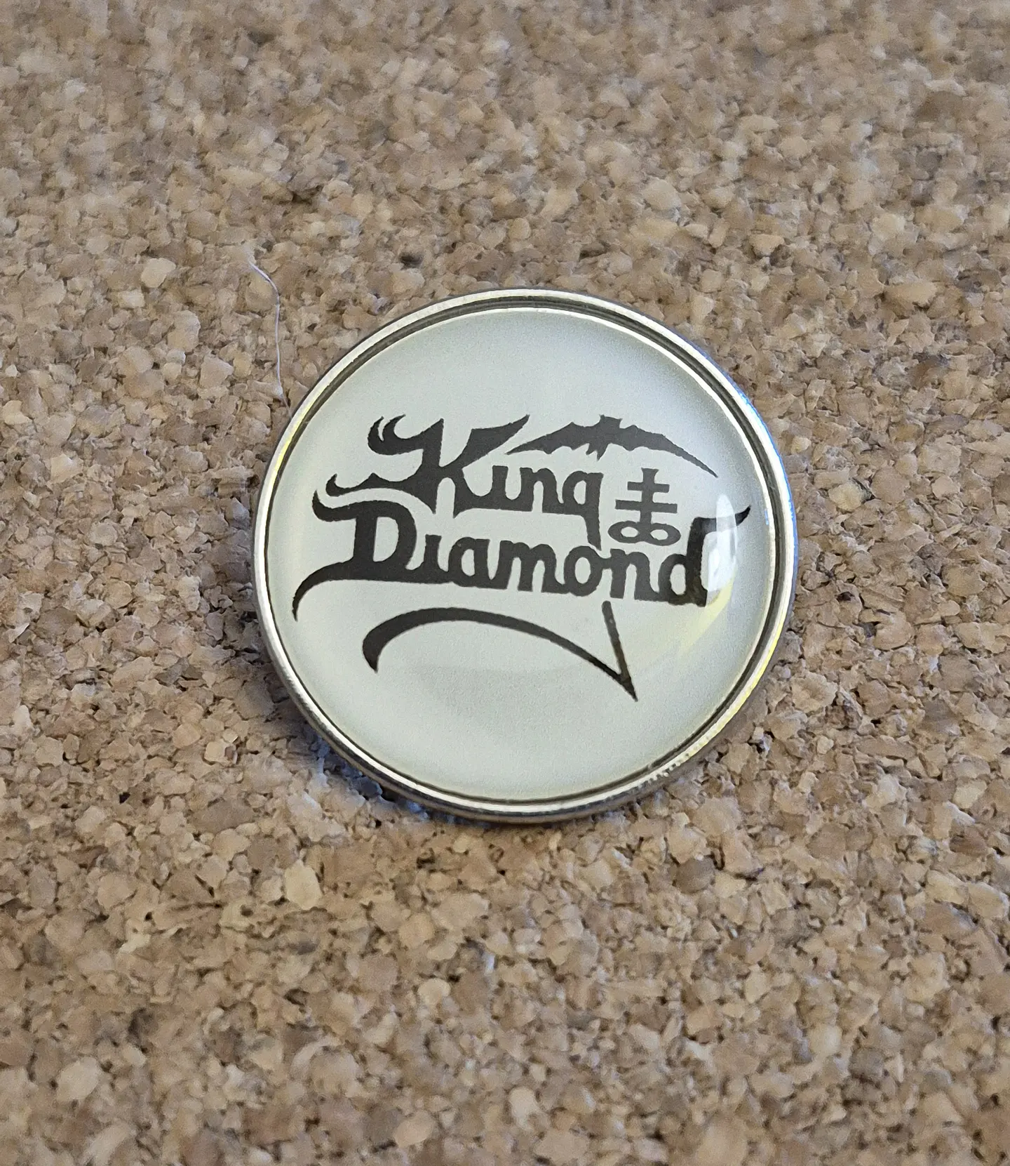 Pin King Diamond - Classic Logo (Single Clutch) 1