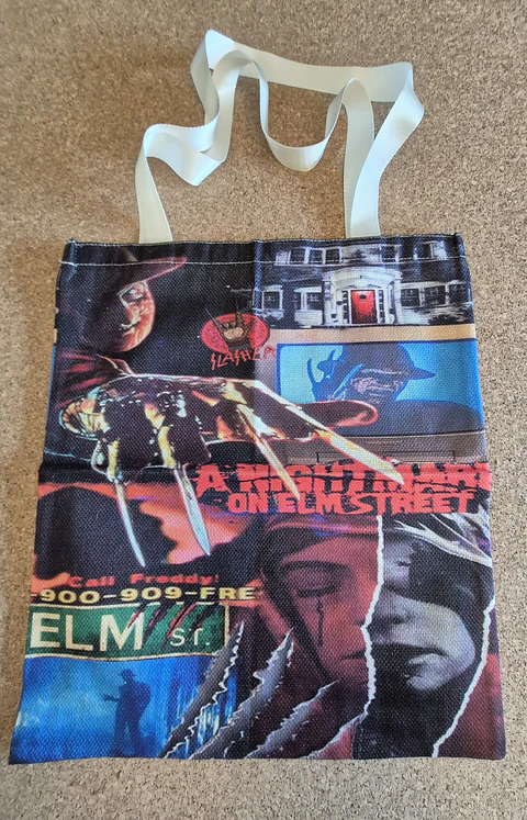 Tote Bag A Nightmare on Elm Street - Horror Edition 🎬🔥