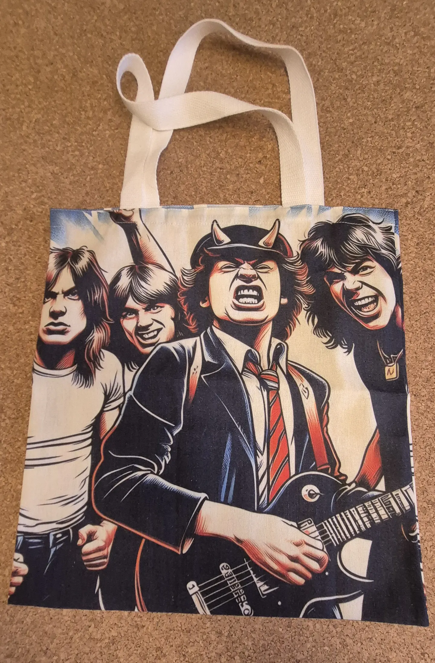 Tote Bag AC/DC - Rock & Roll Edition 🤘⚡ 1