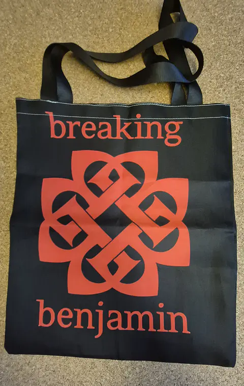 Tote Bag Breaking Benjamin - Alternative Rock Edition 🤘🔥