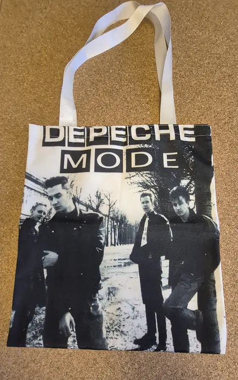Tote Bag Depeche Mode - Electronic Music Edition 🤘🌹