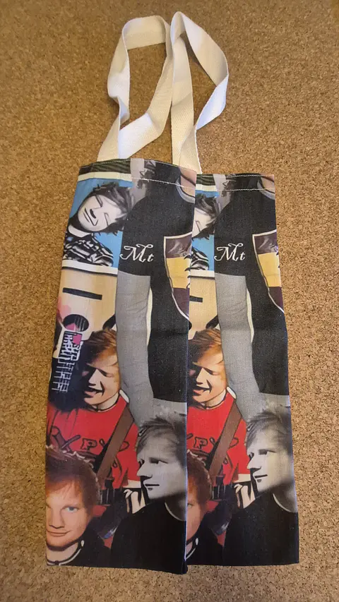 Tote Bag Ed Sheeran - Pop Art Edition 🎤✨