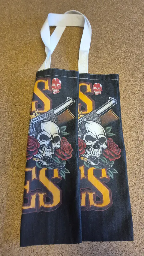 Tote Bag Guns N' Roses - Classic Logo Edition 🤘🌹🔫