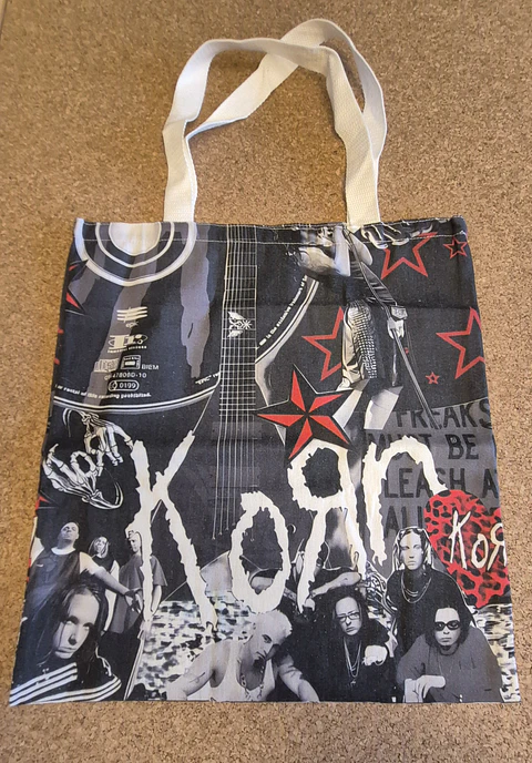 Tote Bag Korn - Nu Metal Era Edition 🤘🔥