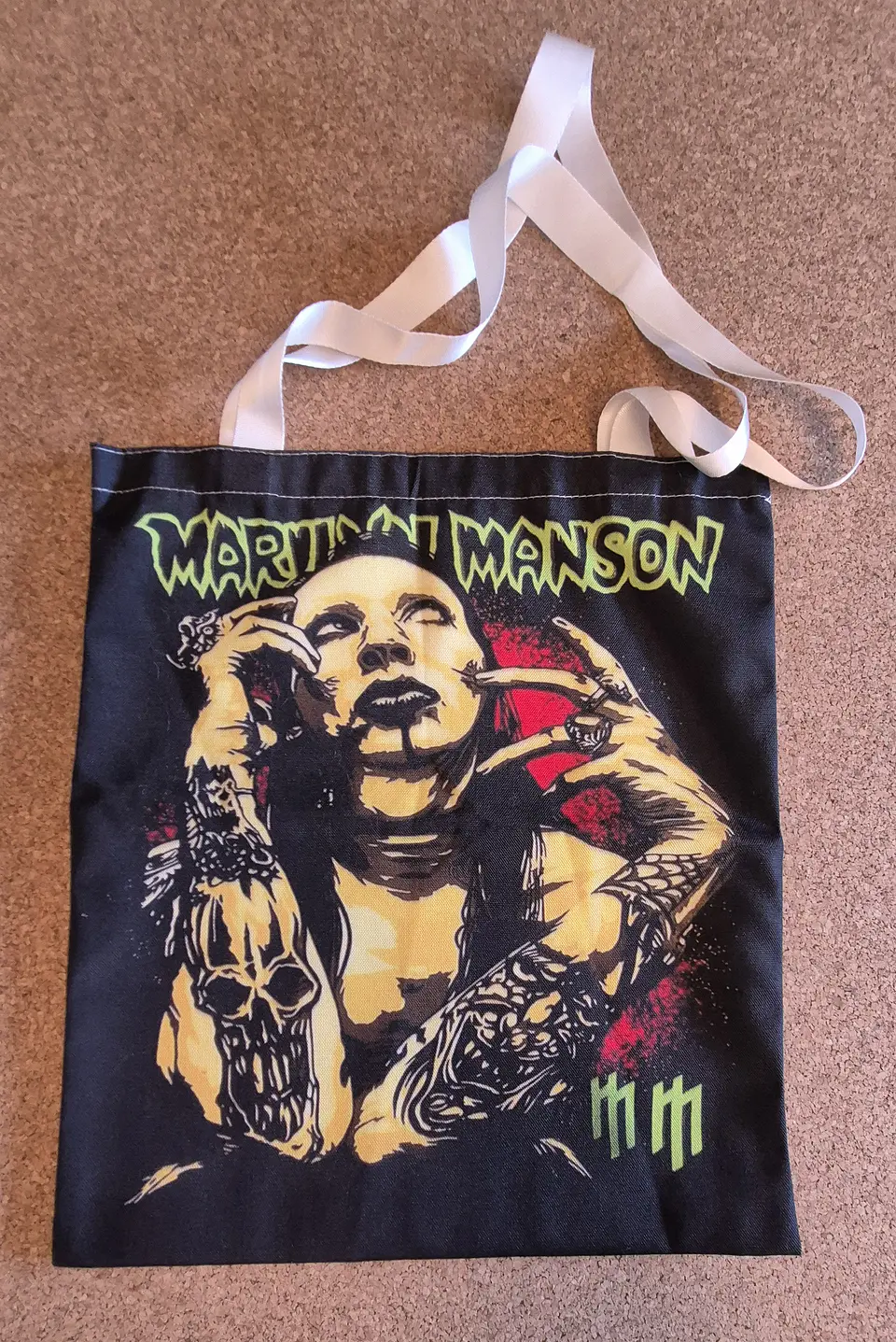 Tote Bag Marilyn Manson - Industrial Rock Edition 🤘🖤 1