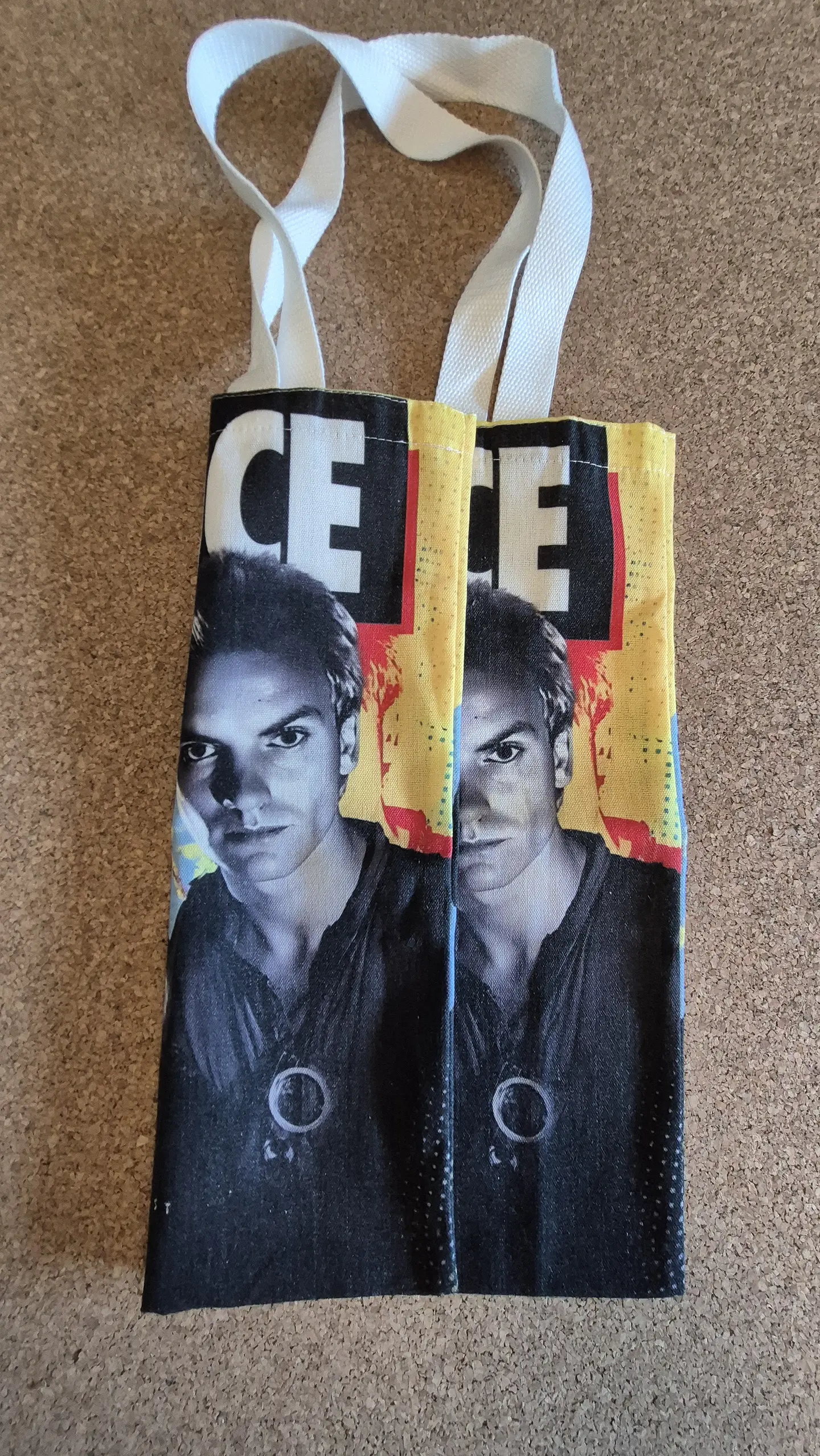 Tote Bag The Police - The Bottom Line 1979 Edition 🎤✨ 2