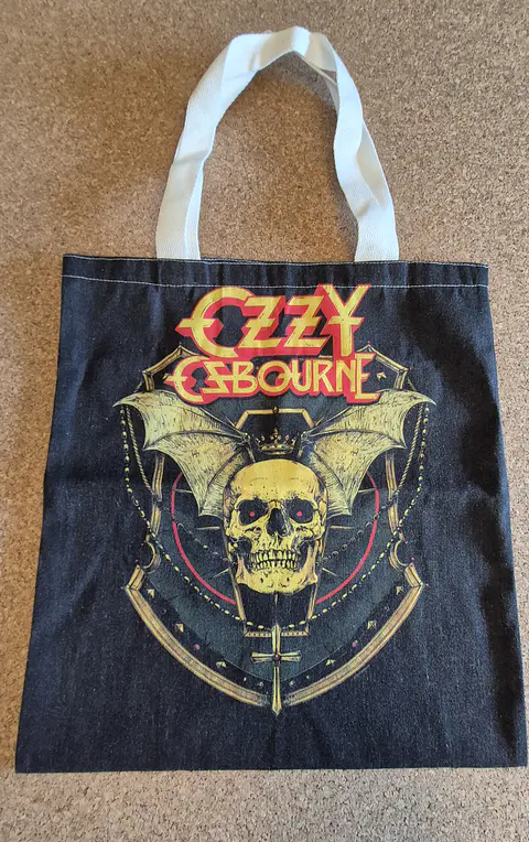 Tote Bag Ozzy Osbourne - Prince of Darkness Edition 🤘🦇👑