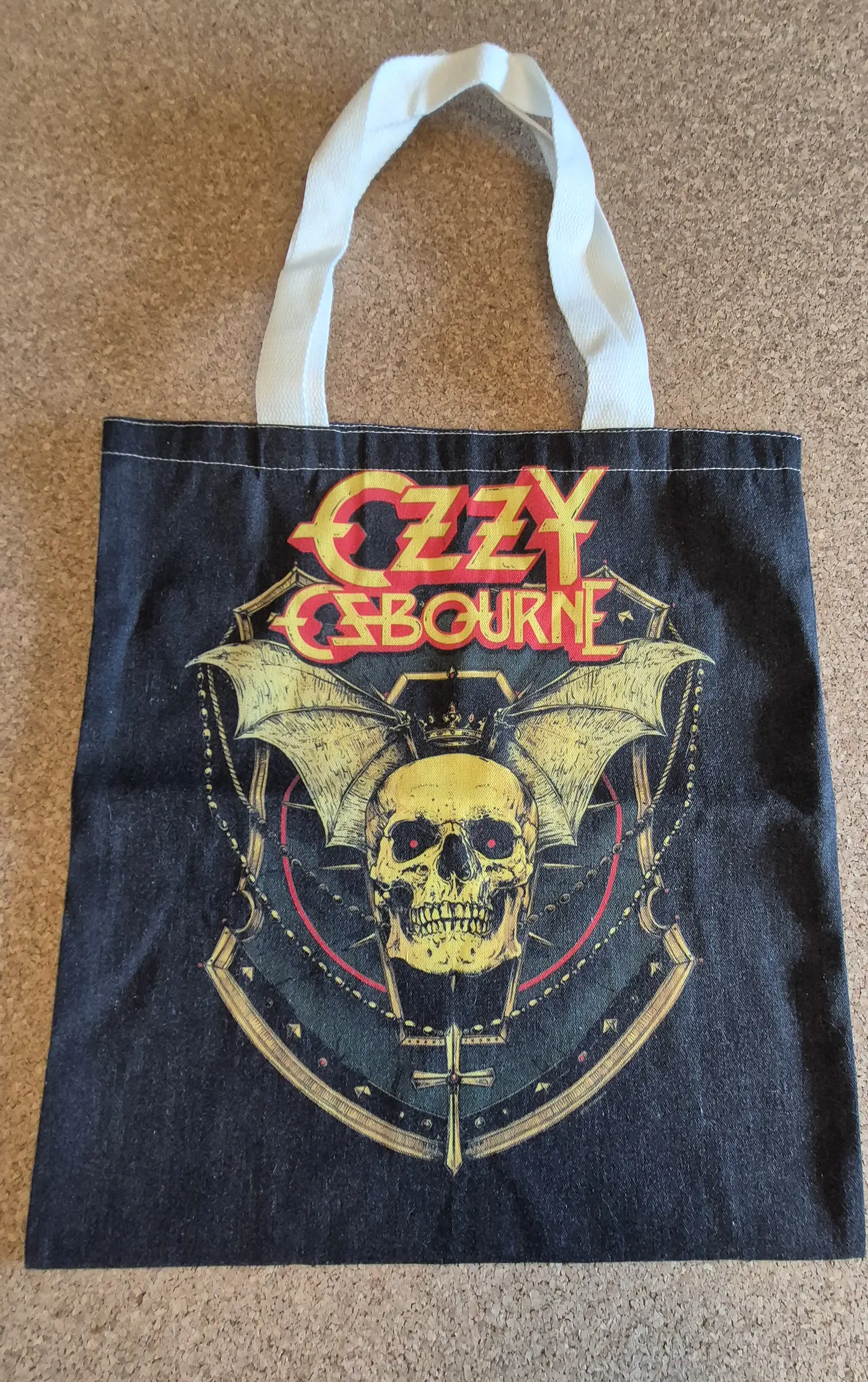 Tote Bag Ozzy Osbourne - Prince of Darkness Edition 🤘🦇👑 1