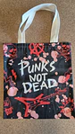 Tote Bag Punk's Not Dead - Street Culture Edition 🤘🎸⚡ - Thumbnail 1